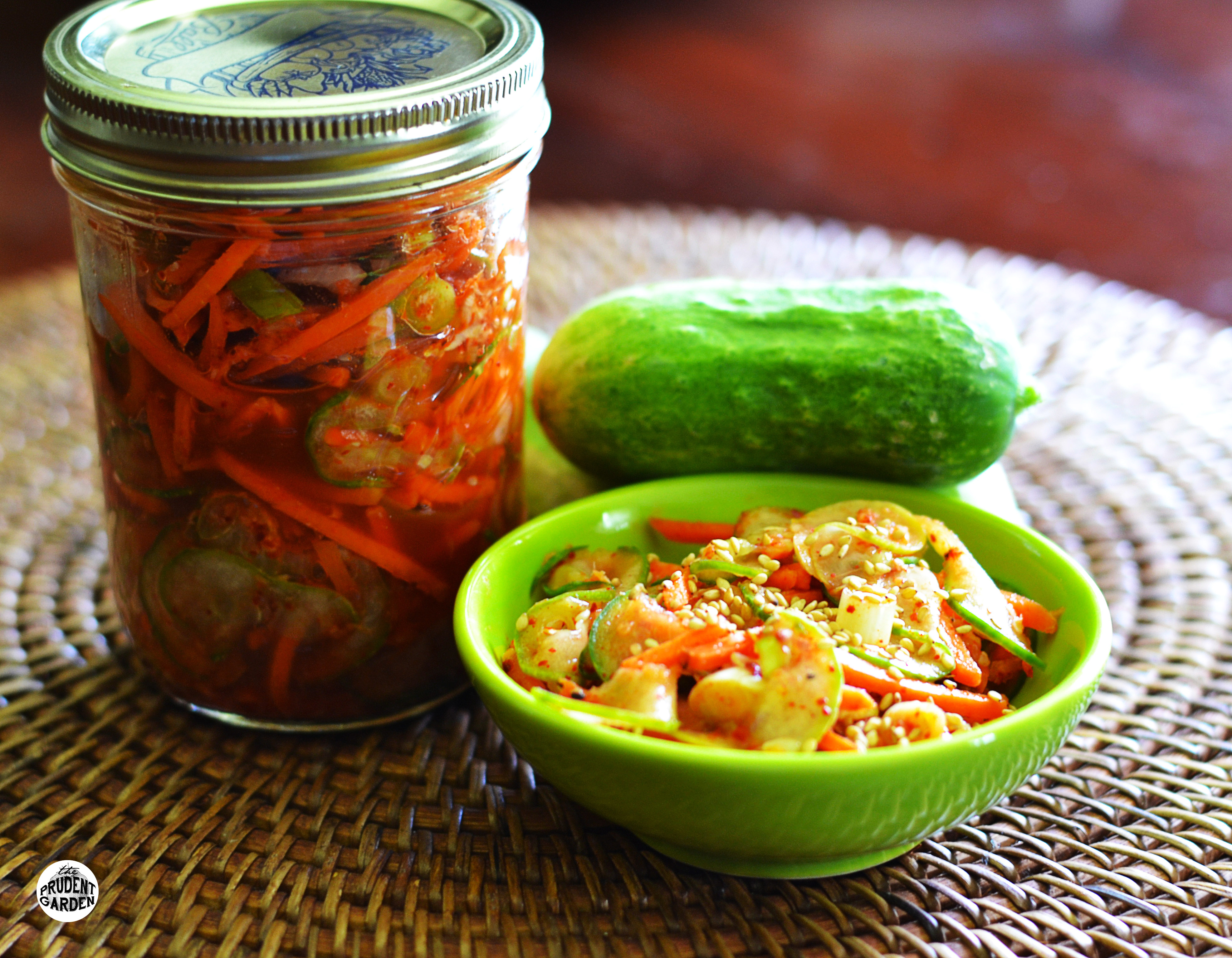 Korean Pickled Cucumber And Carrot Recipe